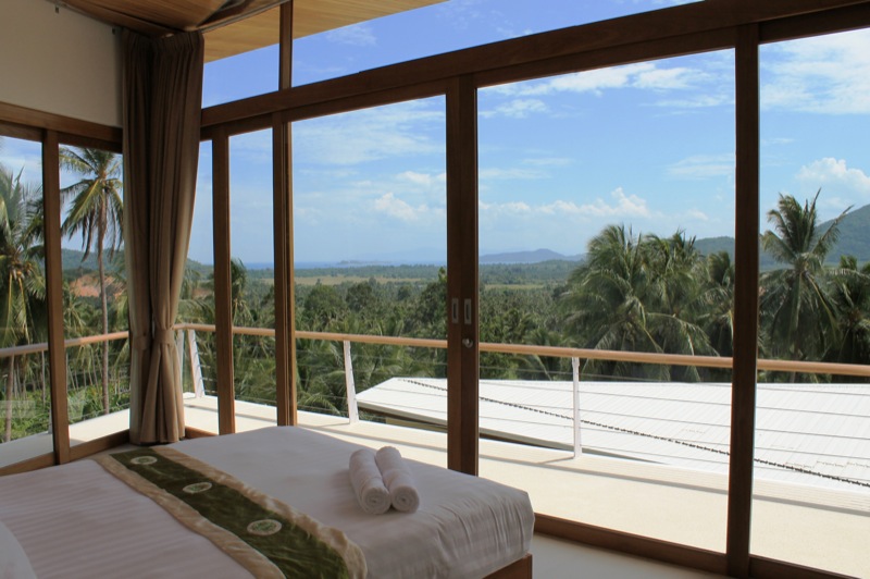 AJA Samui, Sea view villa, view from bedroom